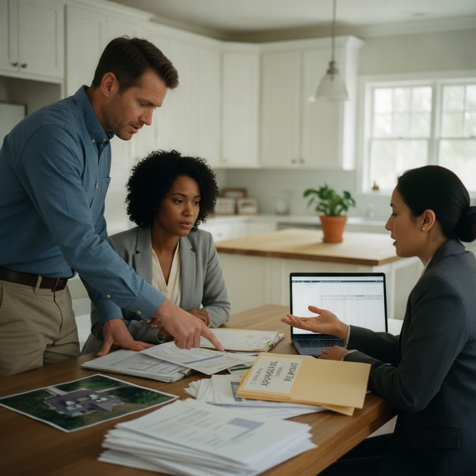 reviewing appraisal report homeowner government official png.png